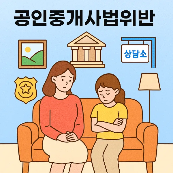 청주부동산변호사, 공인중개사법위반
